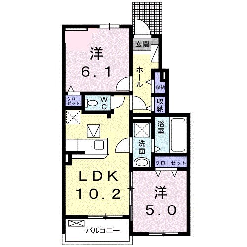 セラームの間取り