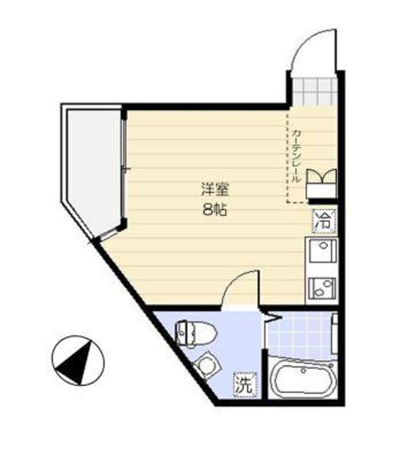 シャンテひばりヶ丘の間取り