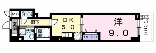 ミッド ヴィラ レジデンスの間取り