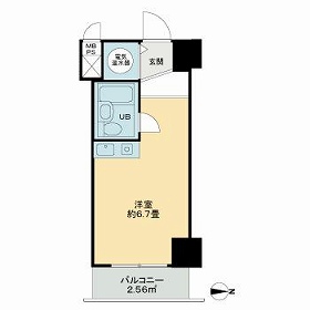 上野アビタシオンの間取り