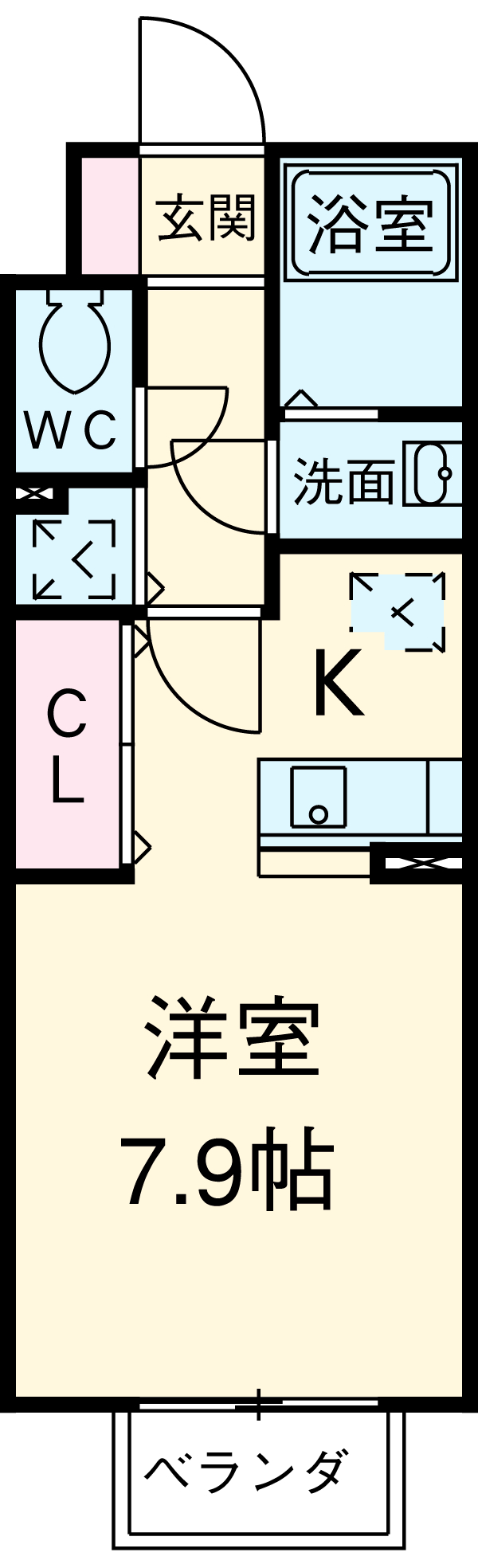 プランドール・レーブの間取り