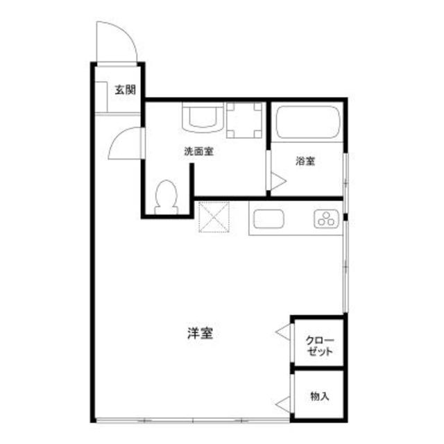 クレール千駄木 A棟の間取り