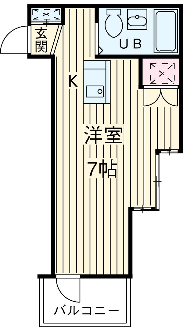 ホワイトシティの間取り