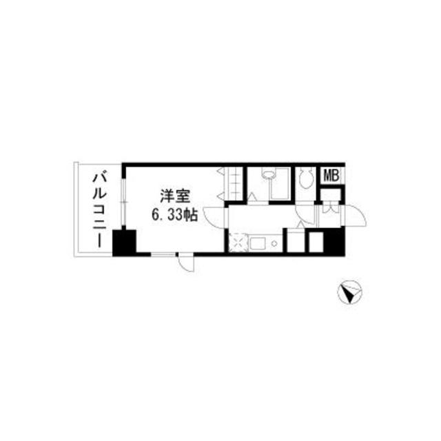 ドエルイン月島の間取り