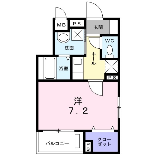 リベルテ・04010号室の間取り