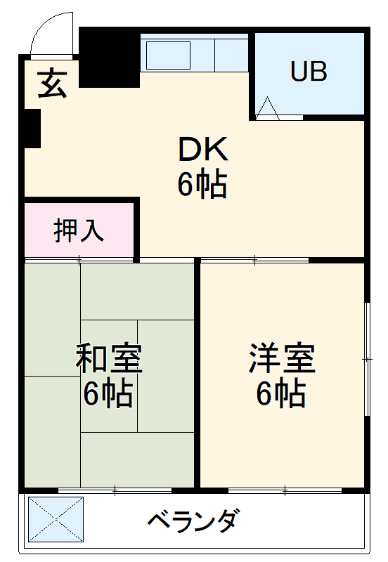 三澤ハイツの間取り
