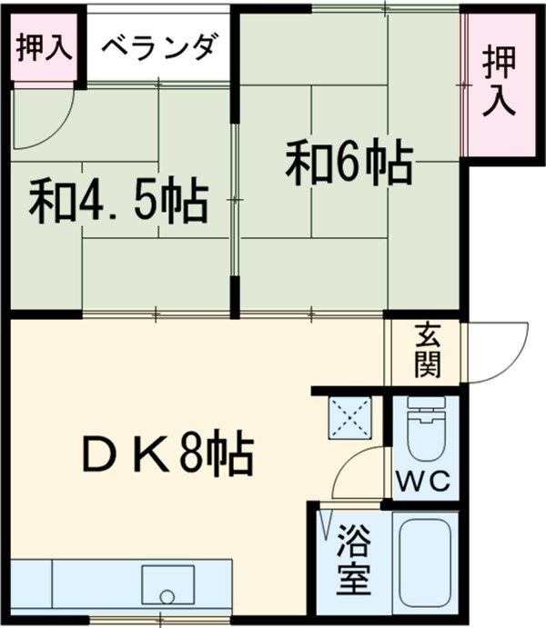 スカイベルの間取り