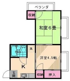 メゾン武蔵野の間取り