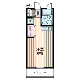 アルス東府中の間取り