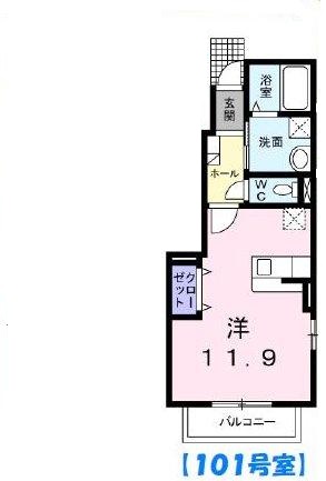 プレイス 千歳烏山の間取り