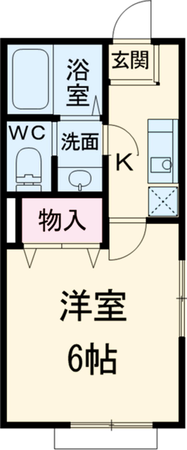 フォルビテッツァ星久喜の間取り