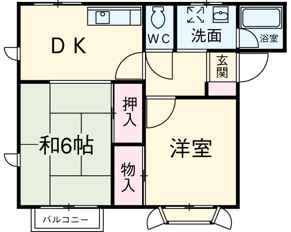 メゾンパークの間取り