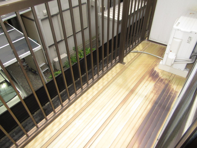 12/24 バルコニー