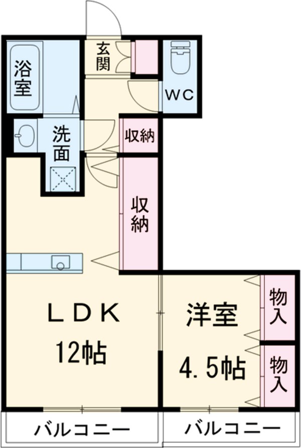 KT Linkageの間取り