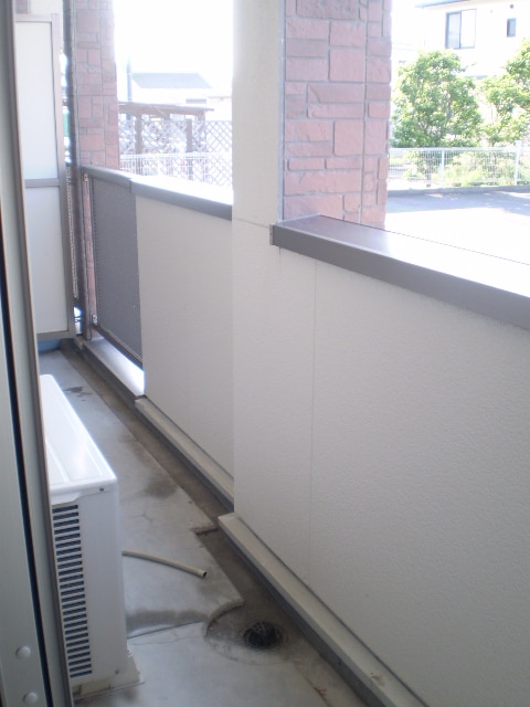 12/25 バルコニー