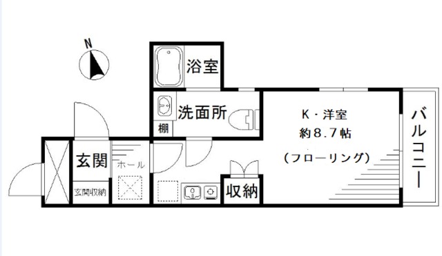 CHURA VISTAの間取り