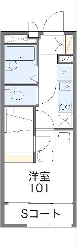 レオパレス彩の間取り