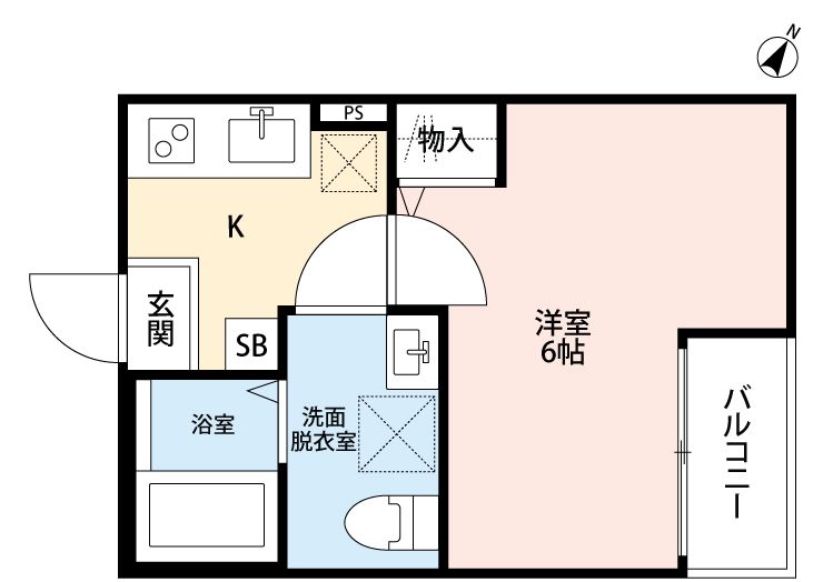 ミュー北戸田の間取り