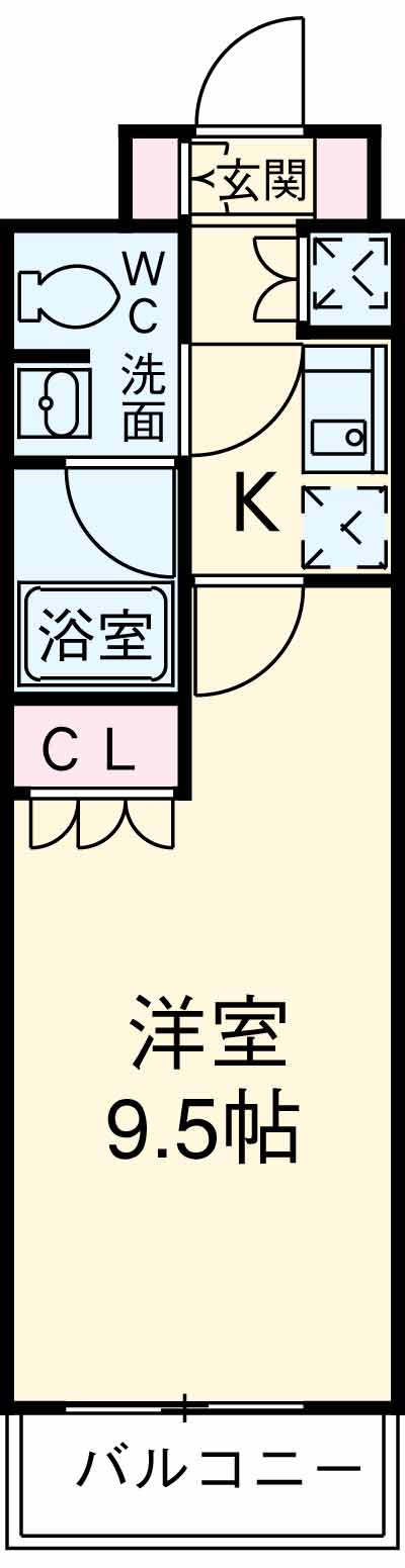プライムアーバン西荻窪Ⅱの間取り