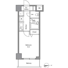 レジディア上落合の間取り