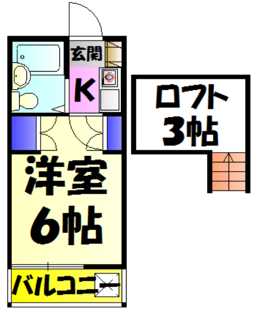 ジュネパレス千葉第10の間取り