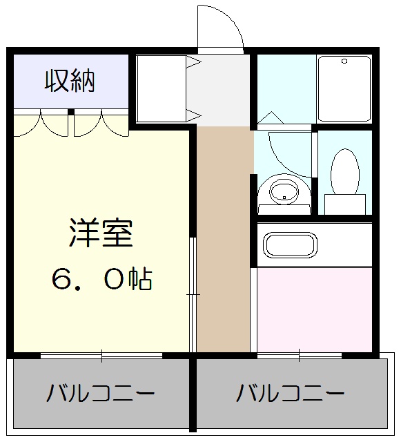 CASA NOAH高峯町の間取り