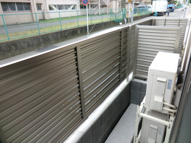 10/30 バルコニー