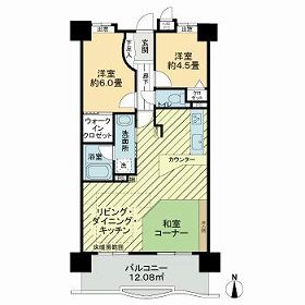 ライオンズシティ金山の間取り