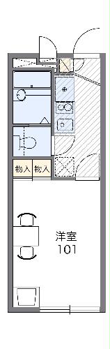 レオパレスMINKの間取り