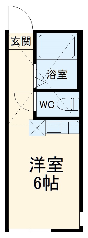 ユナイト横須賀中央グラナダの杜の間取り