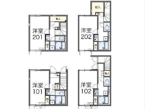 レオネクストパラシオン丸山の間取り
