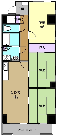 伊藤ビルの間取り