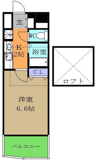 プレサンス千種駅前ネオステージの間取り