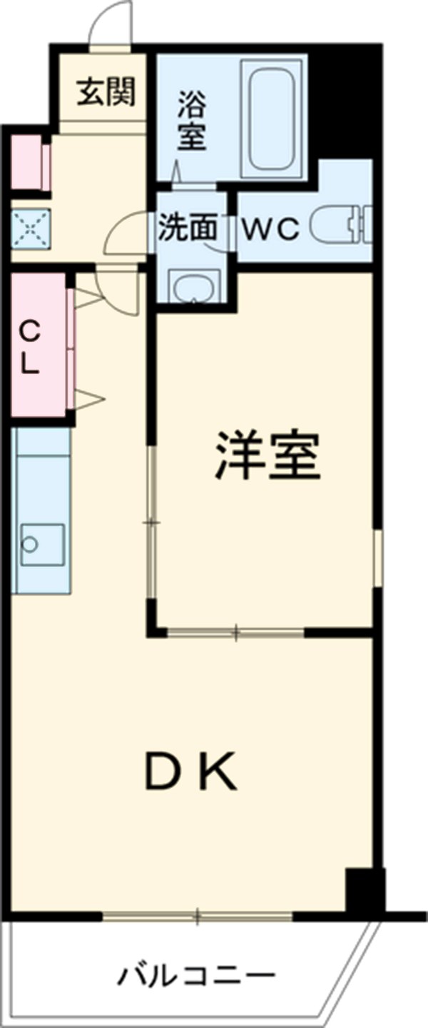 エクセレントコート千葉新宿の間取り