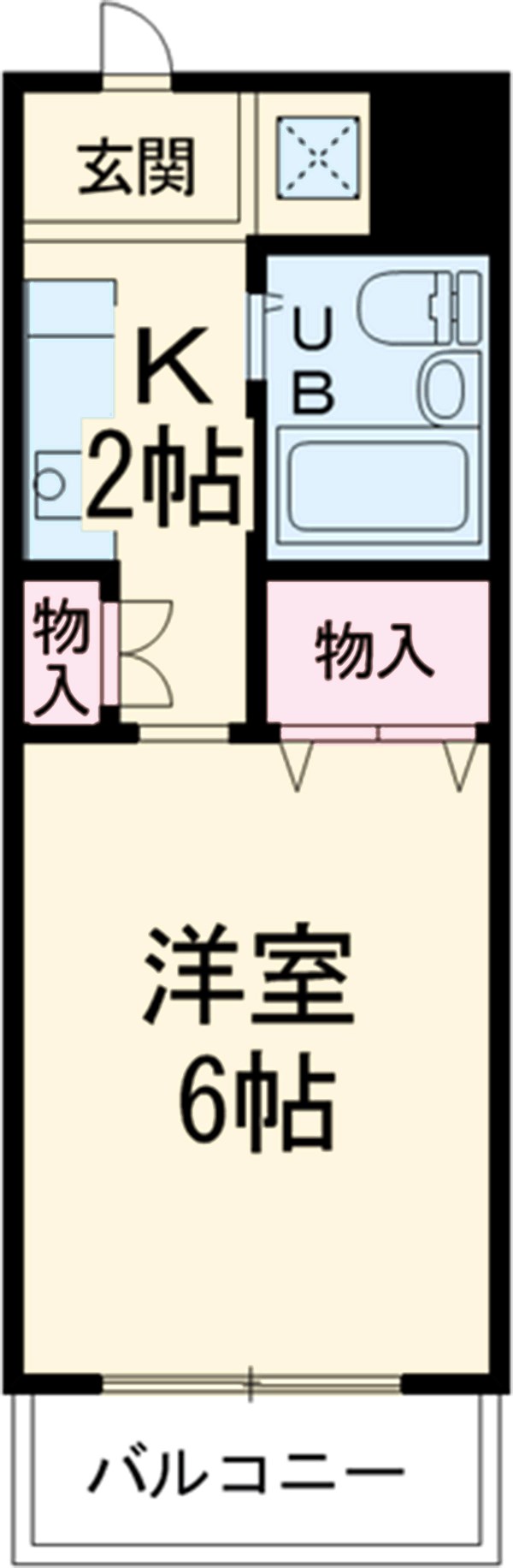 シャロンローズの間取り