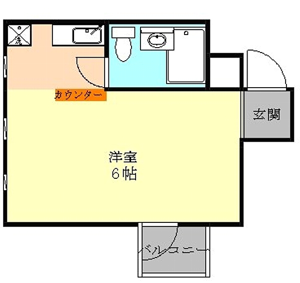 ヒルサイドホールの間取り