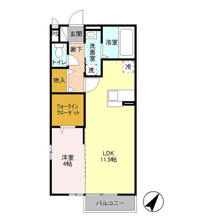 グランシャリオの間取り