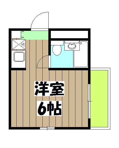 マルカクカウンタックハイツの間取り