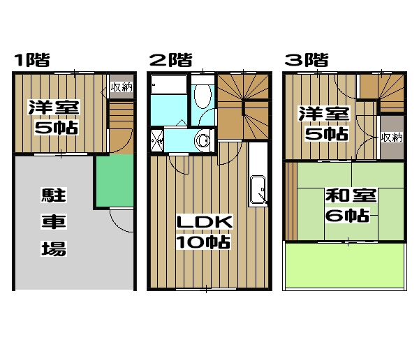 ソルアモール亀岡の間取り