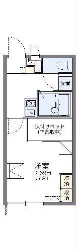 レオパレスジョイ大井の間取り