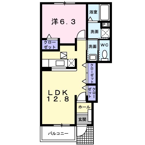 オベルジュ 舞の間取り
