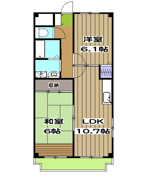 M・レヴェンテの間取り