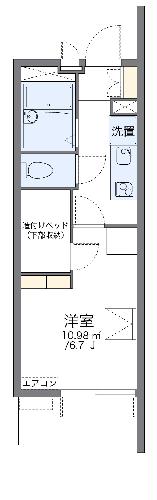 レオパレスSOARERⅡの間取り