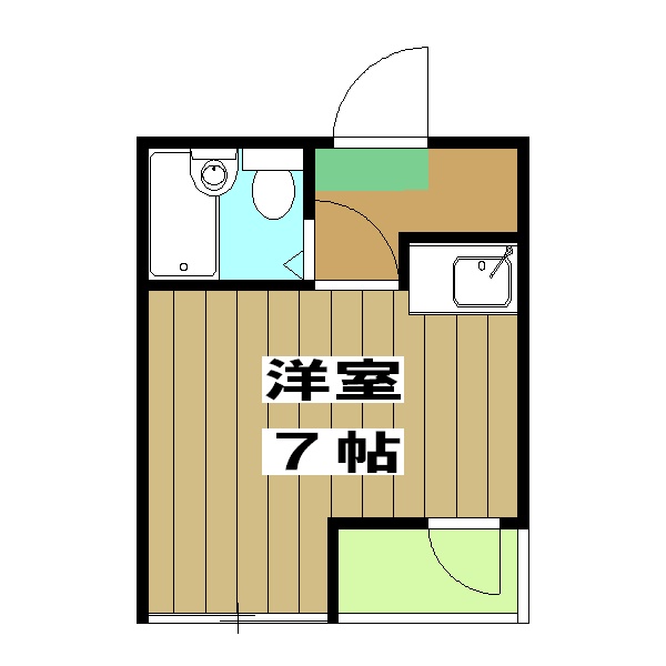 山田マンションの間取り