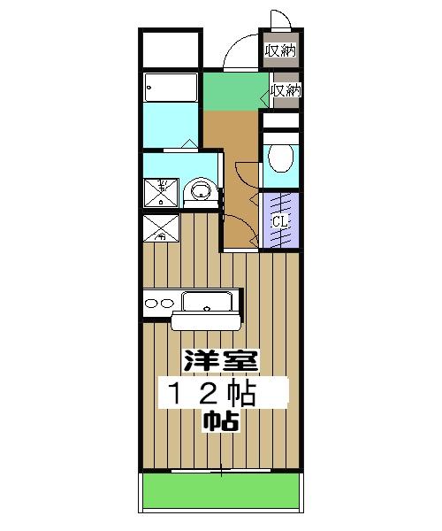 アンジュ西京極の間取り