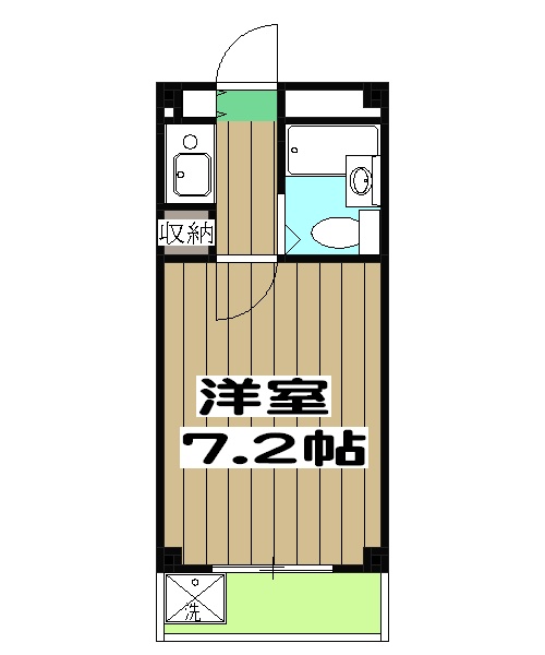 シャレー西京極の間取り
