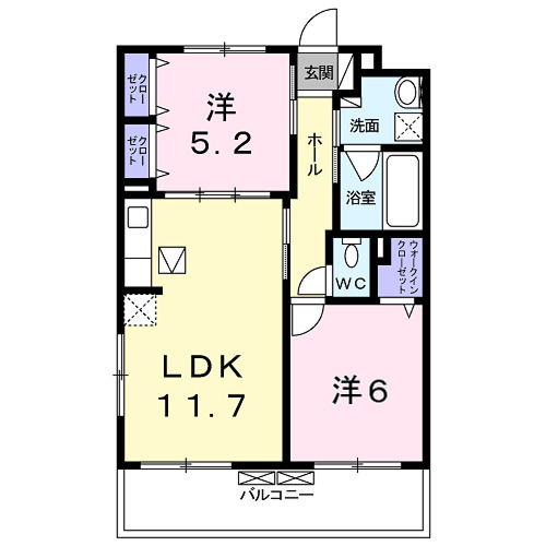 Mana Wingの間取り