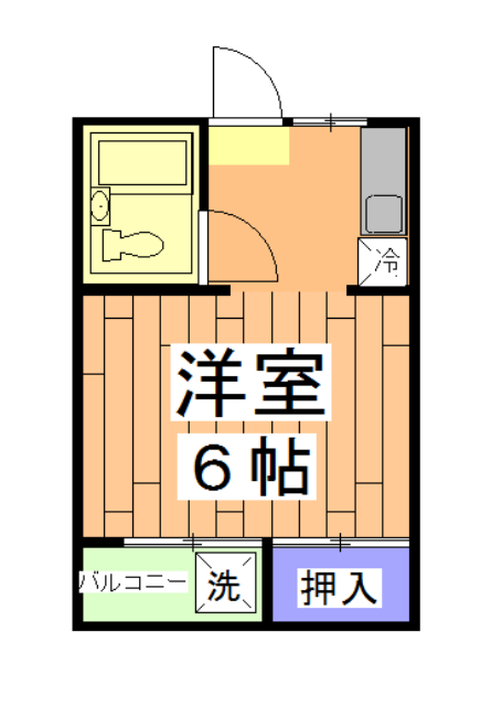 オザサハイツの間取り