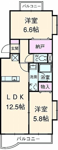 ボーパルテールの間取り