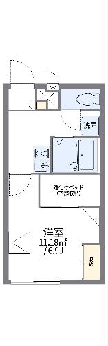 レオパレス氷室の間取り